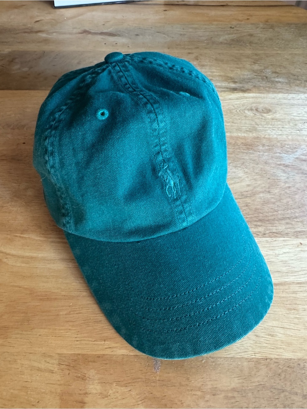 Ralph Lauren Polo Classic Men’s Green Cotton Baseball Cap